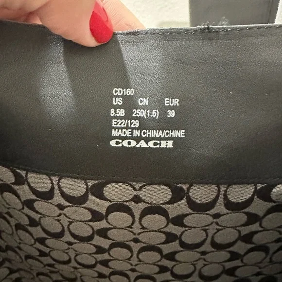 COACH James Leather Boot Black - Picture 11 of 16